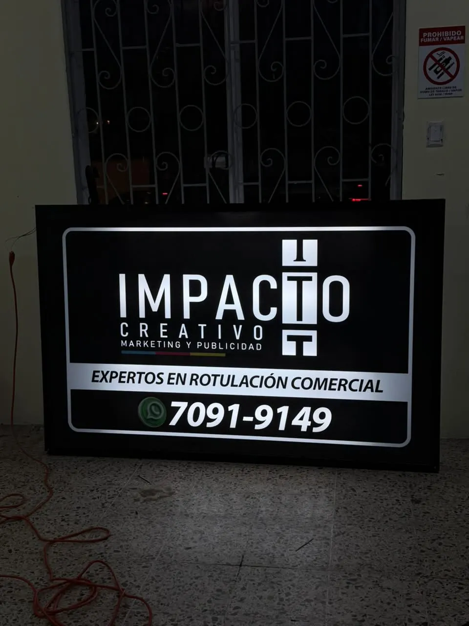 RÓTULOS LUMINOSOS